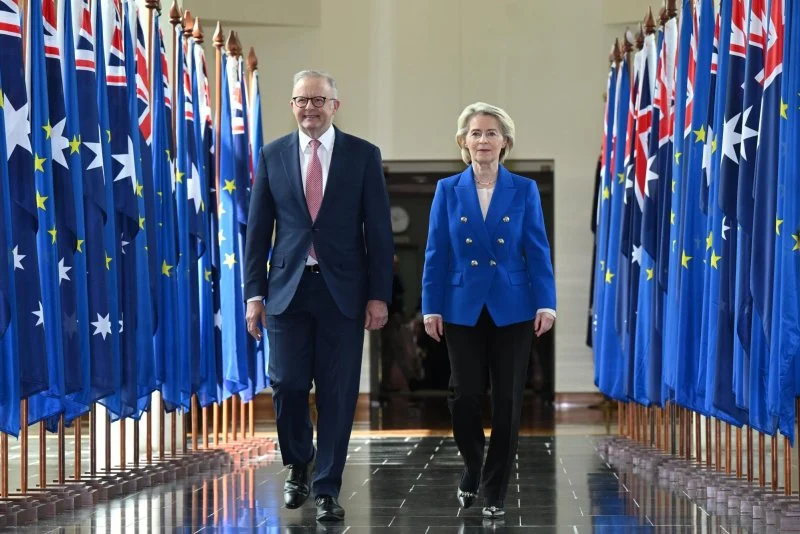 Australia-EU Free Trade Agreement signing marks a new chapter in bilateral agricultural and strategic trade